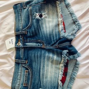 NWT denim shorts